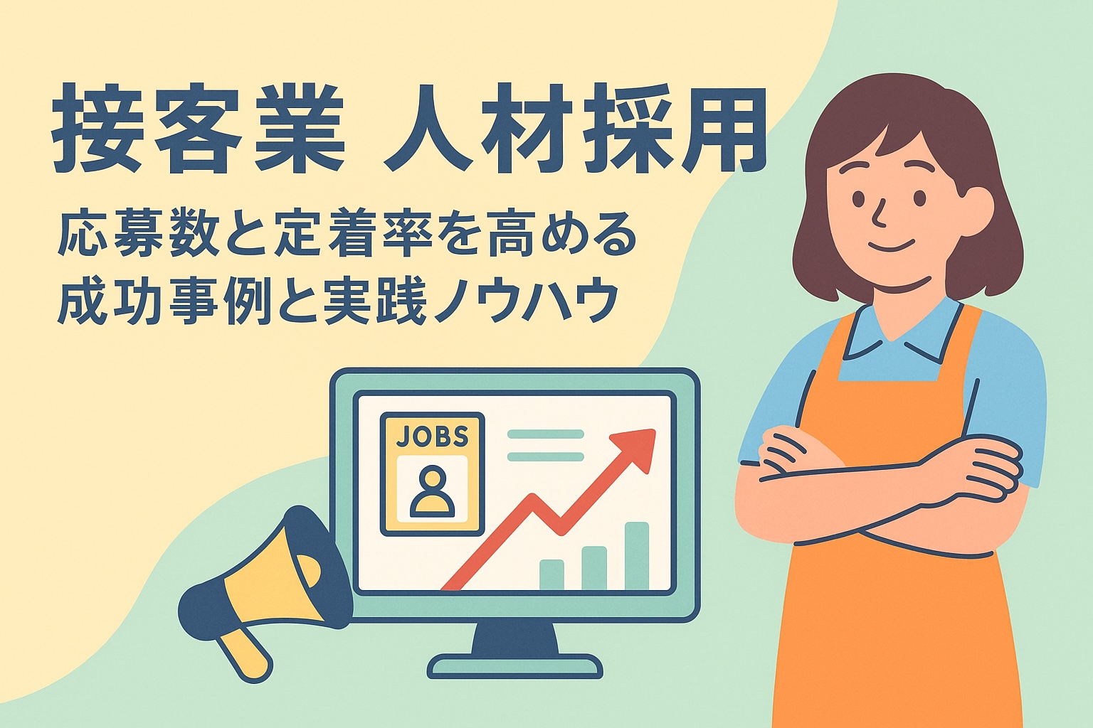 接客業 人材採用｜応募数と定着率を高める成功事例と実践ノウハウ