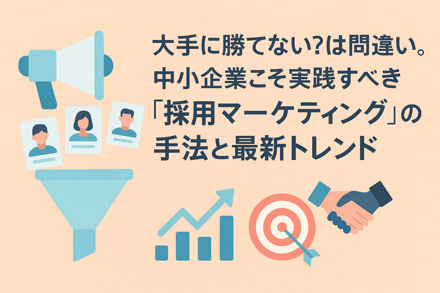 大手に勝てない？は間違い。中小企業こそ実践すべき「採用マーケティング」の手法と最新トレンド